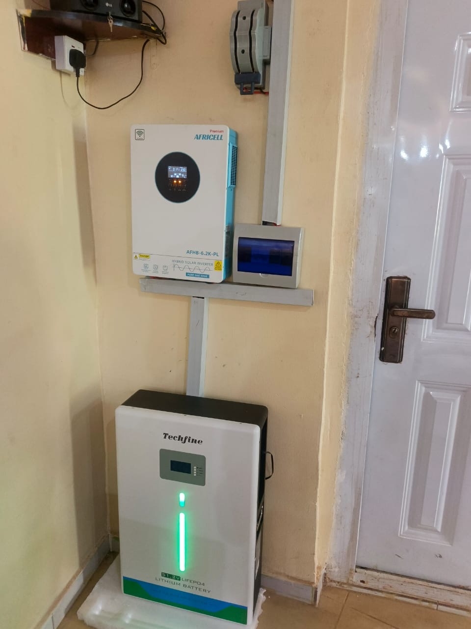 6kva inverter with Lithium set up