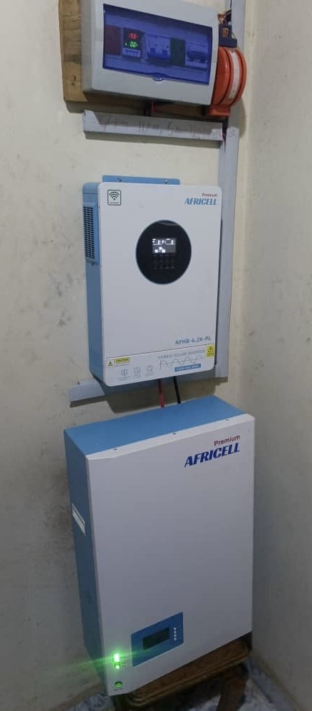 11kva full Solar set up with Lithium battery