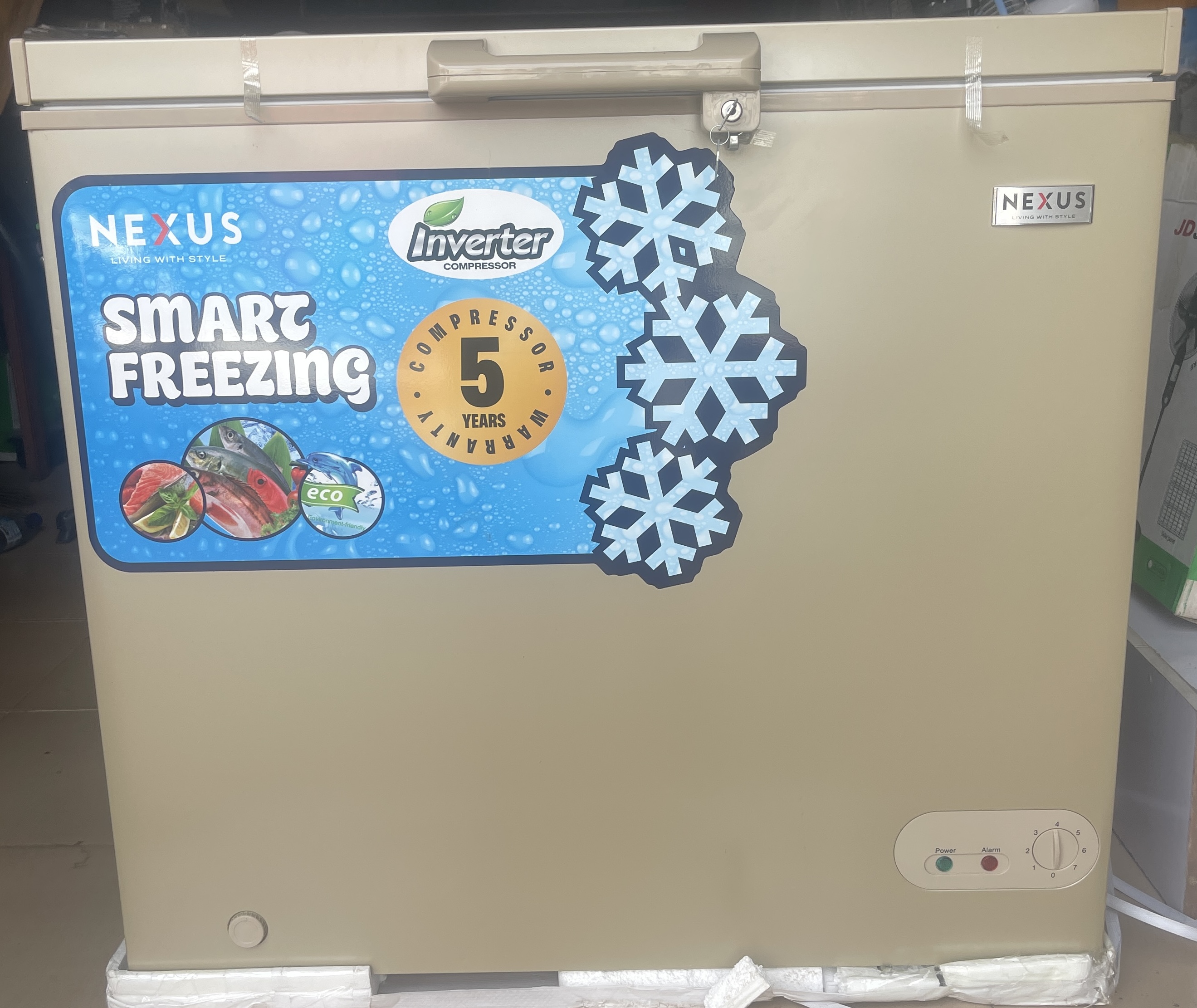268L Inverter Freezer