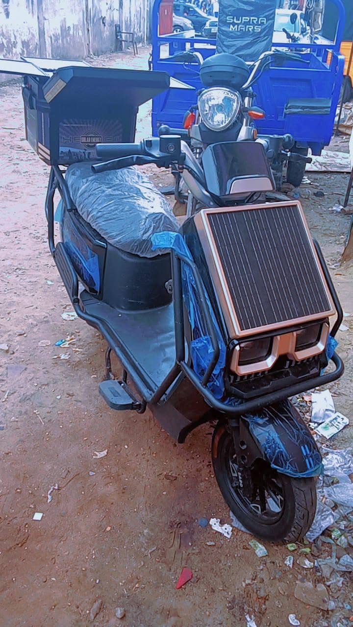 Solar powered Electric bike(e-bike)